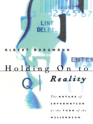 cover image of Holding On to Reality